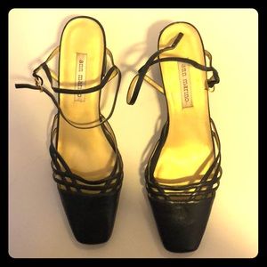 Nice navy blue 2 inch heels. Ann Marino